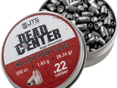 JTS DEAD CENTER SLUGS 22 CAL – HOLLOW POINT 28.24 GR 200CT
