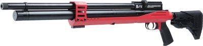 JTS AIRACUDA  PCP .25 CAL – ALUMINUM CHASSIS 2-10RD RED