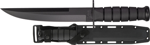 KA-BAR MODIFIED TANTO 8″ PLAIN – EDGE BLADE W/HARD PLASTIC SHTH