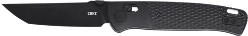 CRKT COUNTERPART 3.38″ PLAIN – EDGE BLACKOUT CROSSBAR LOCK
