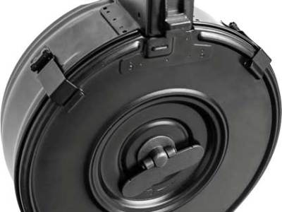 KCI USA INC MAGAZINE AK-47 – 7.62X39 75RD BLACK STEEL