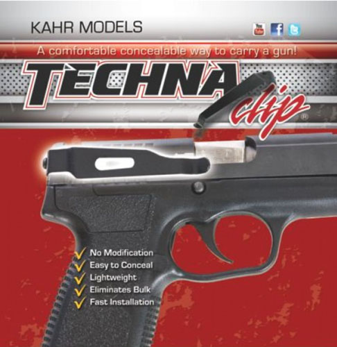 TECHNA CLIP HANDGUN RETENTION – CLIP KAHR RIGHT SIDE