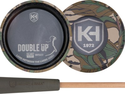 KNIGHT AND HALE DOUBLE UP POT – CALL GLASS/SLATE MO GREENLEAF