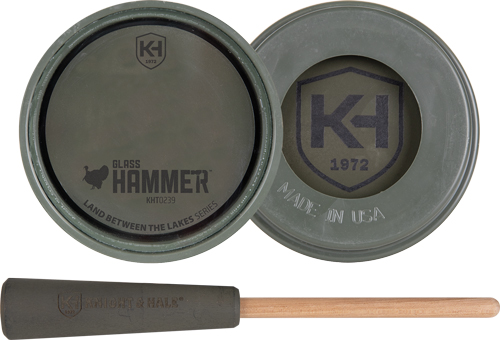 KNIGHT AND HALE HAMMER POT – FRICTION CALL GLASS/PLASTIC