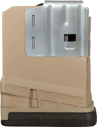 LANCER MAGAZINE L7AWM SR-25 – 7.62X51 10RD OPAQUE FDE