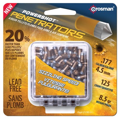 CROSMAN PELLETS GOLD FLIGHT – PENETRATOR 177 8.5GR 125CT