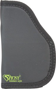 STICKY HOLSTERS COMPACT AUTOS – W/LASER 3″-4″ BRL RH/LH BLACK