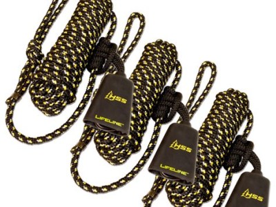 HSS LIFELINE 30′ W/SINGLE – CARABINER 3PK