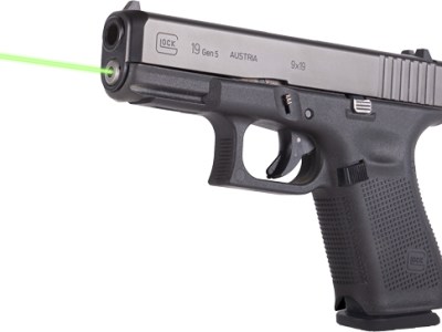 LASERMAX LASER GUIDE ROD GREEN – FOR GLOCK G5 19/19MOS/19X/45