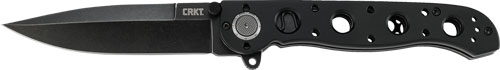 CRKT M16-02DB 3.5″ PLAIN EDGE – D2 STEEL BLK W/DEADBOLT AST