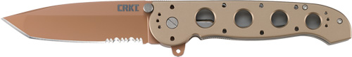 CRKT M16-13D 3.99″ TRIPLE PNT – SERRATED TANTO BLADE COPPER