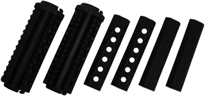 MFT 4 SIDED RAIL 6″ HANDGUARD – AR15/M16 POLYMER BLACK