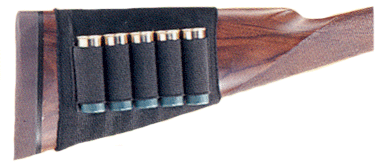 MICHAELS SHOTGUN BUTTSTOCK – SHELL CARRIER 5-LOOP BLACK