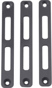 MANTICORE M-LOK PANEL FOR – TRANSFORMER RAILS 3 PACK BLACK