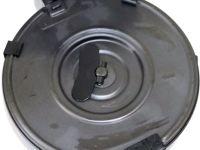 IVER JOHNSON MAGAZINE AK47 – 75RD BLACK METAL