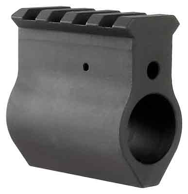 MI UPPER HEIGHT GAS BLOCK – W/ RAIL FOR .750 DIA. BARRELS