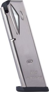 MEC-GAR MAGAZINE BERETTA 92FS – 9MM LUGER 15RD NICKEL