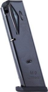 MEC-GAR MAGAZINE BERETTA 92FS – 9MM LUGER 15RD PHOSPHATE