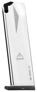 MEC-GAR MAGAZINE RUGER P85/89/ – 93/94/95/PC9 9MM 17RD NICKEL