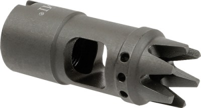 MI AK12 MUZZLE BRAKE M14X1LH – .30 CALIBER SINGLE CHAMBER