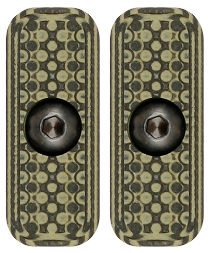 MI LEVER STOCK G10 M-LOK PANEL – OD GREEN/BLACK 2-PACK