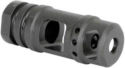 MI MUZZLE BRAKE TWO CHAMBER – 1/2-28″ 5.56/.223 CALIBER