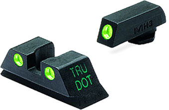 MEPROLIGHT NIGHT SIGHT SET – GREEN FOR GLOCK 42/43
