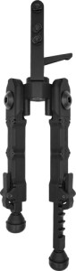 ACCU-TAC BIPOD M-LOK SPEC 4 – T6 ALUMINUM ALLOY FLAT BLACK