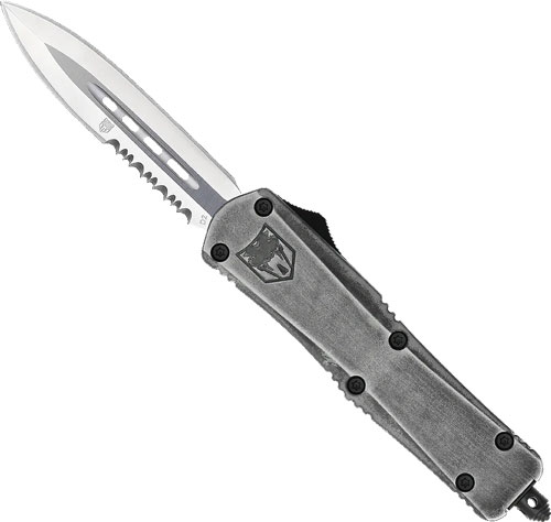 COBRATEC MEDIUM FS3 OTF  STONE – WASH 3″ D2 DAGGER 1 SIDE SRRTD