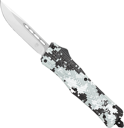 COBRATEC MEDIUM CTK1 OTF – WINTER DIGI CAMO 3″ DROP POINT