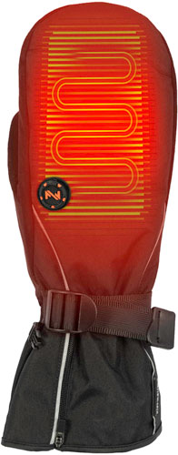 MOBILE WARMING UNISEX STORM – HEATED MITTEN BLACK LARGE