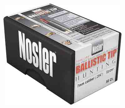 NOSLER BULLETS 7MM .284 – 150GR BALLISTIC TIP 50CT