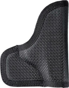 DESANTIS NEMESIS POCKET HOLSTR – NYLON AMBI FITS GLOCK 42 BLACK