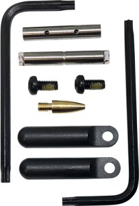 KNS PIN KIT NON-ROTATING – GEN2 AR15/M16 .154 BLACK