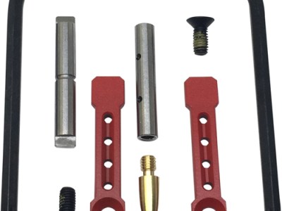 KNS PIN KIT NON-ROTATING – GEN ST AR15/M16 .154 RED