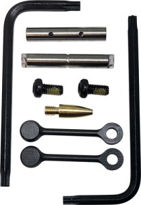 KNS PIN KIT NON-ROTATING – GEN2 MOD2 AR15/M16 .154 BLACK