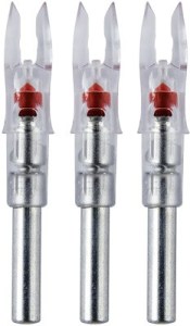NOCKTURNAL LIGHTED NOCK – S-SERIES RED 3/PACK