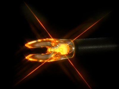 NOCKTURNAL LIGHTED NOCK – UNIVERSAL FIT ORANGE 3/PACK