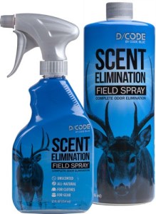 D-CODE SCENT ELIMINATION SPRAY – REFILL COMBO 12FL OZ/32FL OZ