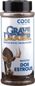 CODE BLUE DEER LURE GRAVE – DIGGER SCRAPE SOIL DOE ESTRUS