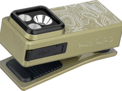 OLIGHT OCLIP ULTRA 530 LUMENS – RECHARGEABLE OLIVE TOPO