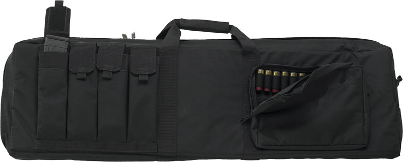 US PEACEKEEPER 43″ COMBINATION – CASE W/ 4 MAG HOLDERS BLACK