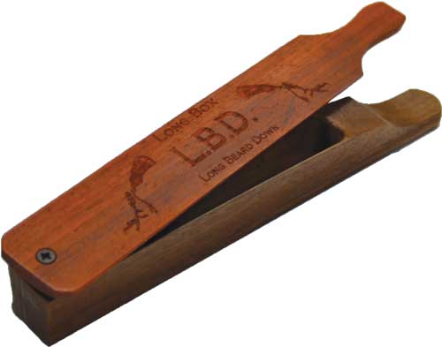 PITTMAN GAME CALLS LBD – LONG BOX CALL PADAUK/WALNUT