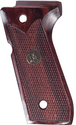 PACHMAYR LAMINATED WOOD GRIPS – BERETTA 92FS ROSEWOOD CHECK