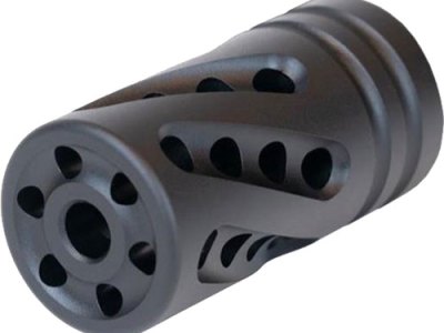 TACSOL COMPENSATOR PAC-LITE 1″ – .22LR 1/2X28 TPI MATTE BLACK