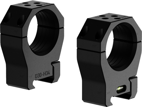 AUDERE SCOPE RINGS PSR 30MM – MED BLACK