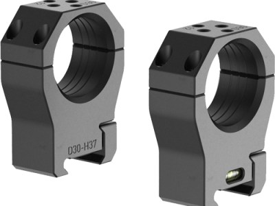 AUDERE SCOPE RINGS PSR 30MM – GEN III W/LEVEL HIGH BLACK