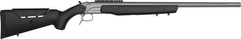 CVA ACCURA MR-X 50 CAL 26″ – W/RAIL SS/BLACK SYNTHETIC