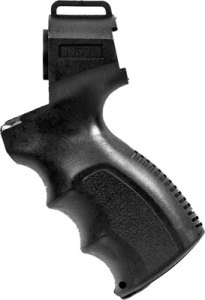 J&E MOSSBERG 500 PISTOL GRIP – W/ADJ STOCK CONVERSION BLACK