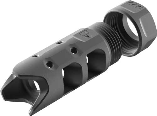 AUDERE QUARTER STROKE MUZZLE – BRAKE 30 CAL 5/8″-24 BLACK